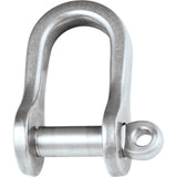 Ronstan Shackle, Standard Dee,Seizing Hole,8mm (5/16" )Pin