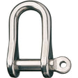 Ronstan Shackle, Standard Dee, Pin 3/8", L:40mm, W:18mm
