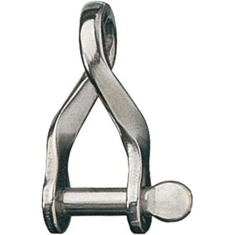 Ronstan Shackle, Twisted, Pin 4mm, L:22.7mm, W:10mm