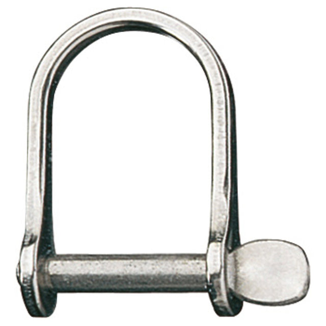 Ronstan Shackle, Wide Dee, Pin 3/8in, L:55mm, W:29mm