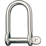 Ronstan Shackle, Wide Dee, Pin 1/2in, L:66mm, W:31mm