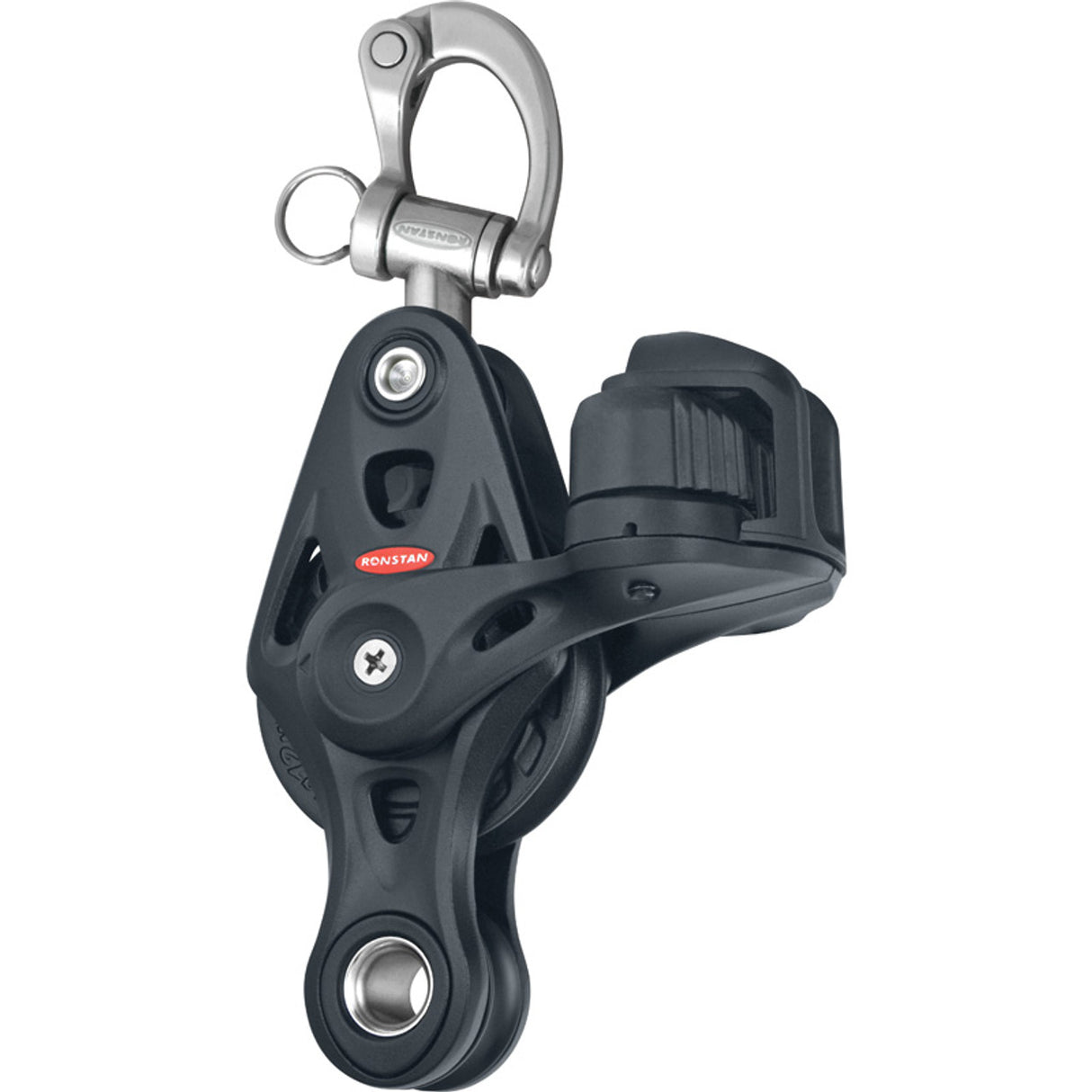 Ronstan Series 60 Core Block, Fiddle Cleat Snap Shackle