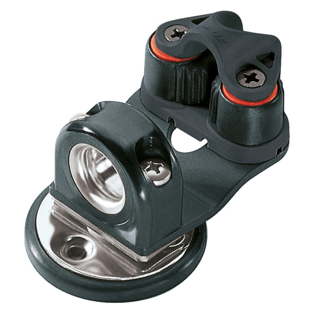 Ronstan Swivel Fairlead, Cleat, 2-8mm Rope