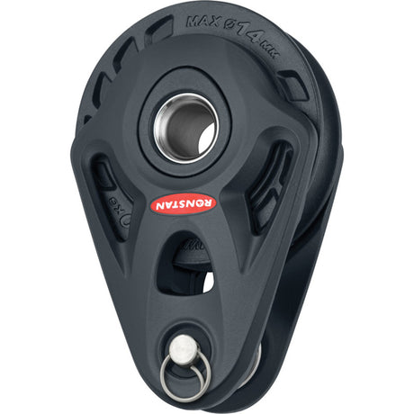 Ronstan Series 75 Core Block, Mast Base, 8mm Clevis Pin