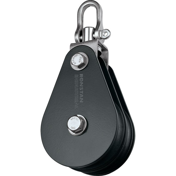 Ronstan Series 75 Double Sheave Industrial Pulley Block