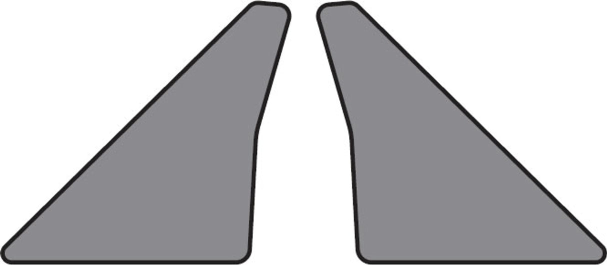 Raptor Deck VX One and VX Evo Transom "Flaps" (triangles)