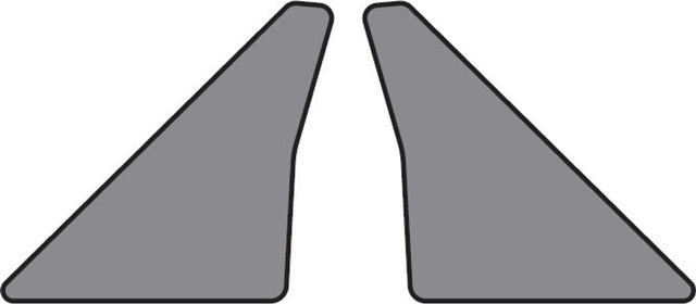 Raptor Deck VX One and VX Evo Transom "Flaps" (triangles)