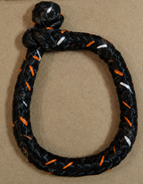 Robship Soft shackle, bow color (black/orange/white)