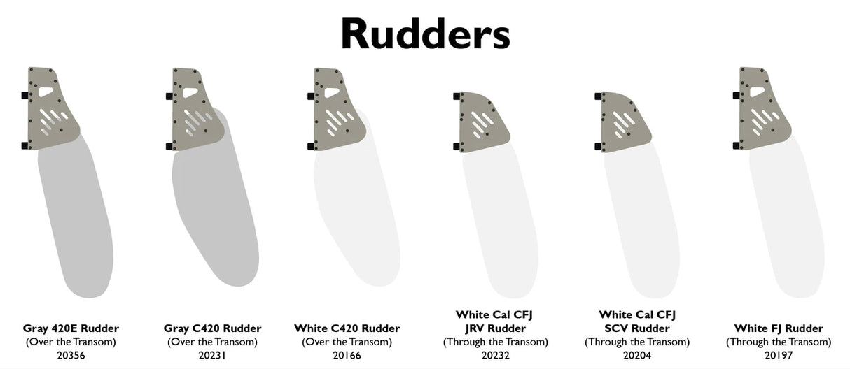 FJ Rudder (Cal Style)