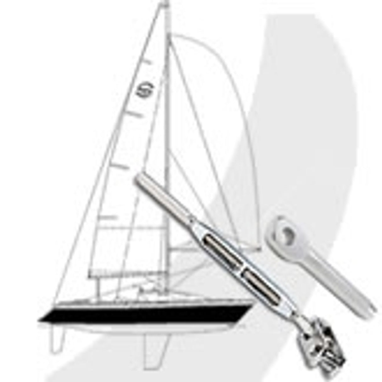 Santana 20 Backstay