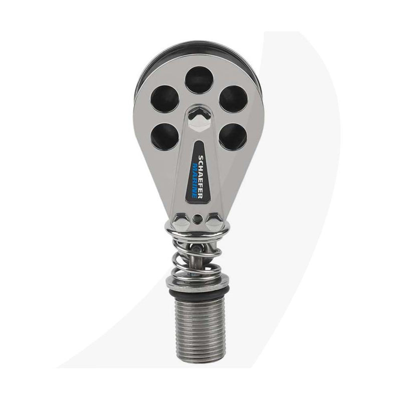 Schaefer Swivel Block on 1"-12 Stainless Plug