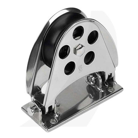 Schaefer Half-Moon Hinged Fairlead, 2 3/8"(60mm)OD