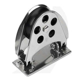 Schaefer Half-Moon Hinged Fairlead, 2 3/8"(60mm)OD