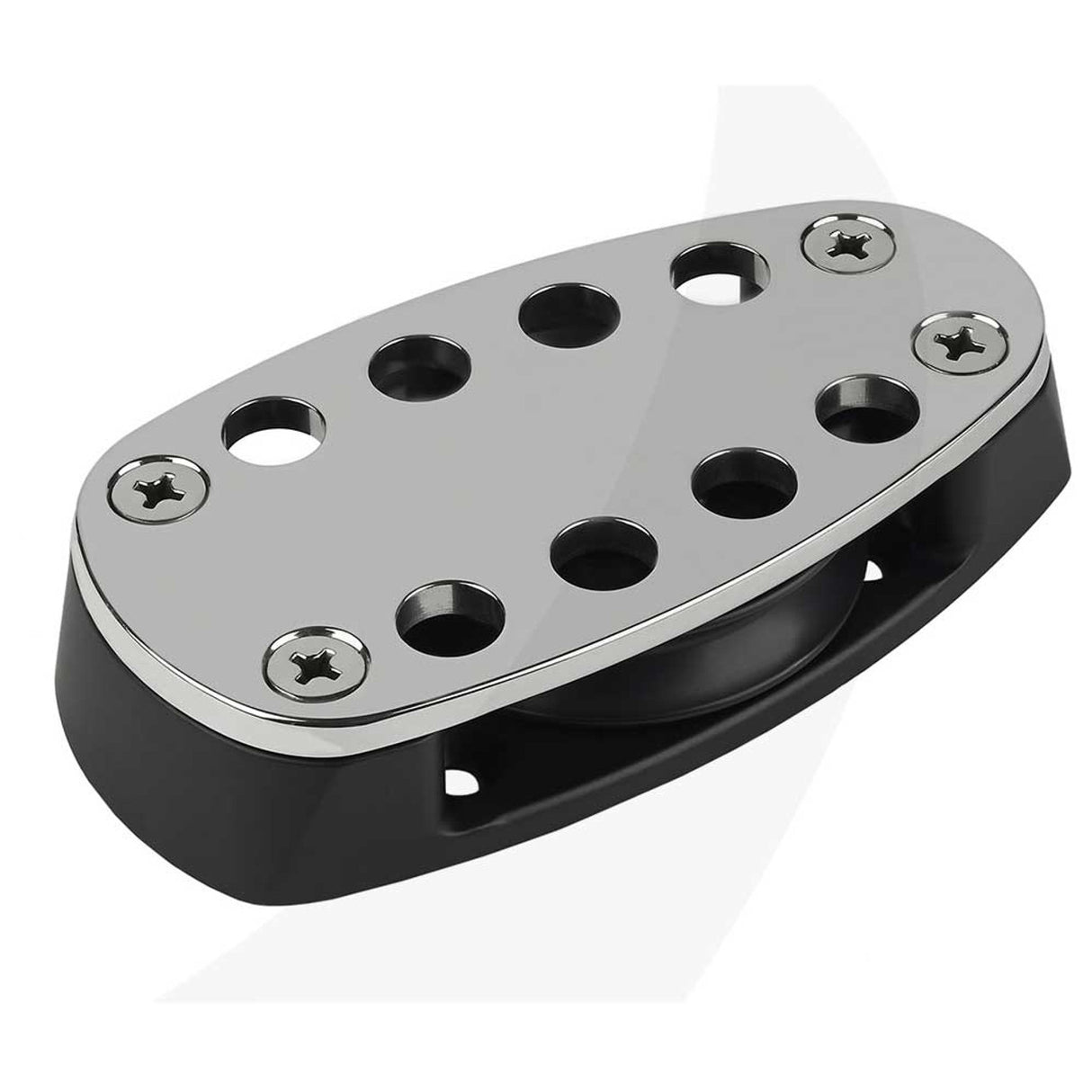 Schaefer Foot Block, 4"(102mm) OD, Single, S/S
