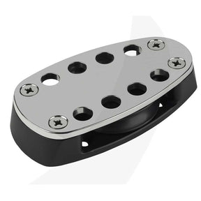 Schaefer Foot Block, 4"(102mm) OD, Single, S/S