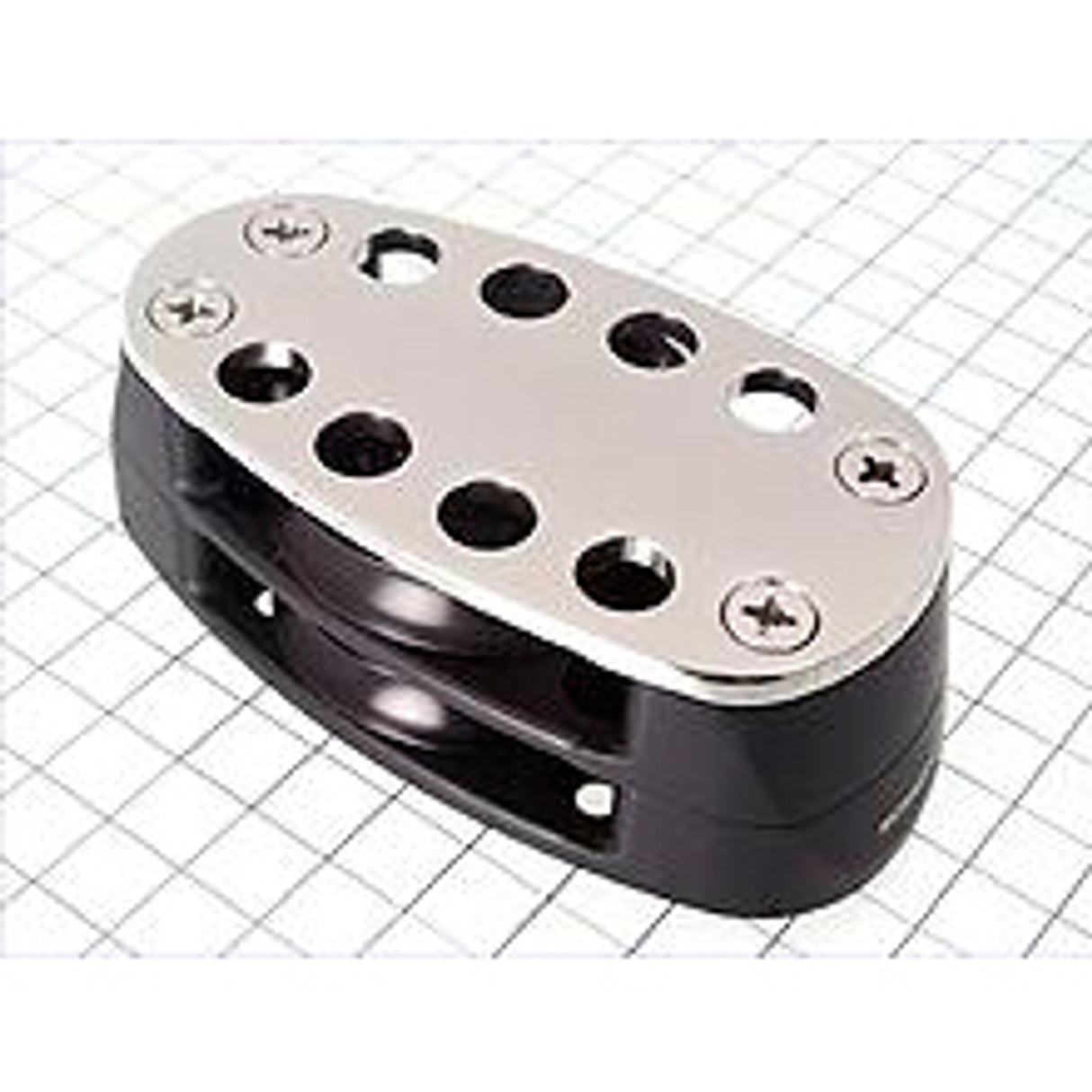 Schaefer Foot Block, 4"(102mm) OD, Double, S/S
