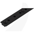 Schaefer T-Track, 1 1/4"x3/16"(32x5mm) 4'(1.2m) Blk