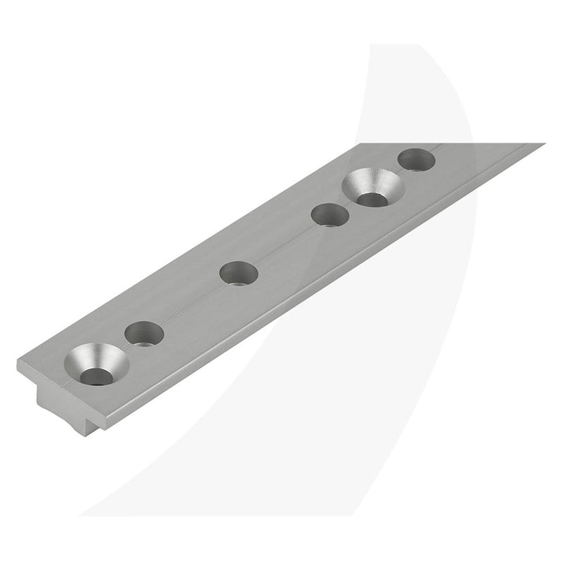 Schaefer T-Track, 1-1/4"x3/16"(32x5mm), 10'(3m), Silver