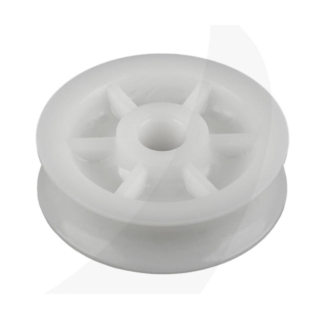 Schaefer Sheave, 2"(51mm) OD, White Delrin