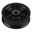 Schaefer Sheave, 2 3/8"(60mm) OD, Black Delrin SCH62-019-02B