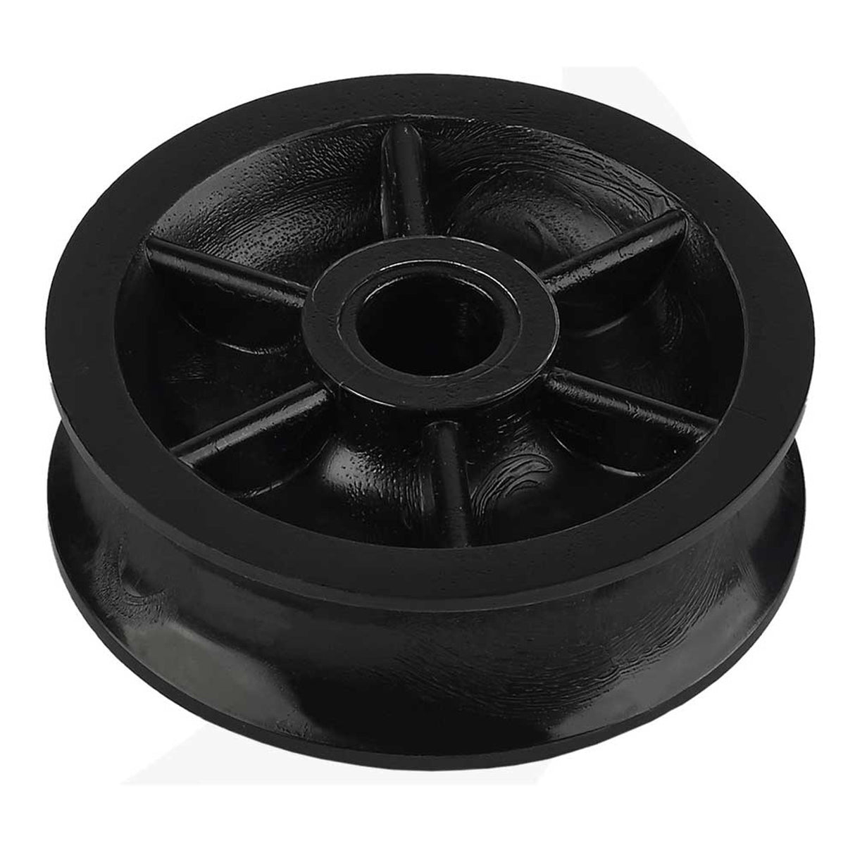 Schaefer Sheave, 2 3/8"(60mm) OD, Black Delrin