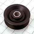 Schaefer Sheave, 2 3/8"(60mm) OD, Black Delrin SCH62-019-03B