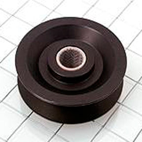 Schaefer Sheave, 2 3/8"(60mm) OD, Black Delrin SCH62-019-03B