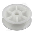 Schaefer Sheave, 2 3/8"(60mm) OD, White Delrin