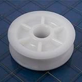 Schaefer Sheave, 1 7/8"(48mm OD, White Delrin