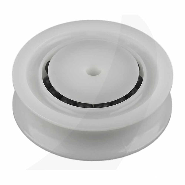 Schaefer Sheave, 2"(51mm) OD, White Delrin, BB