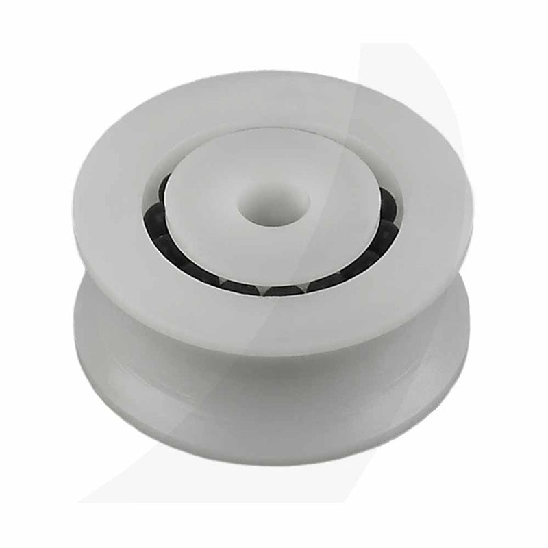 Schaefer Sheave, 1 1/16"(27mm) OD, White Delrin, BB