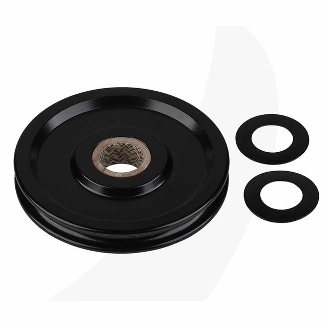 Schaefer Sheave, 3 1/4"(83mm) OD, Aluminum, Wire