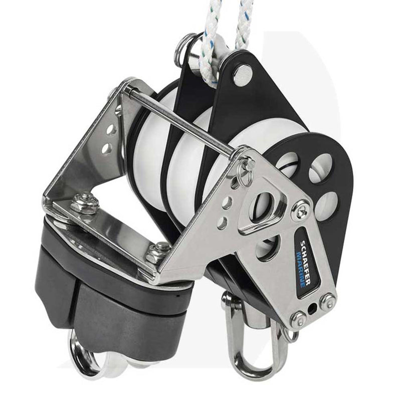 Schaefer Triple Becket Block w/Adjustable Cam