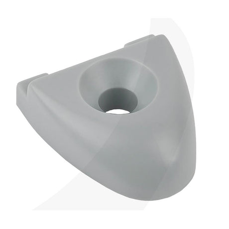 Schaefer End Stop, 1"x1/8"(25x3mm), Grey