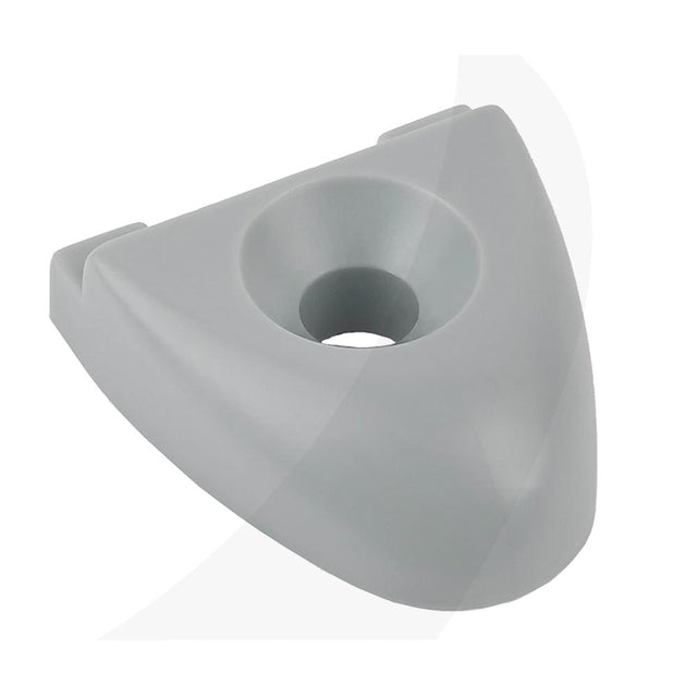 Schaefer End Stop, 1"x1/8"(25x3mm), Grey