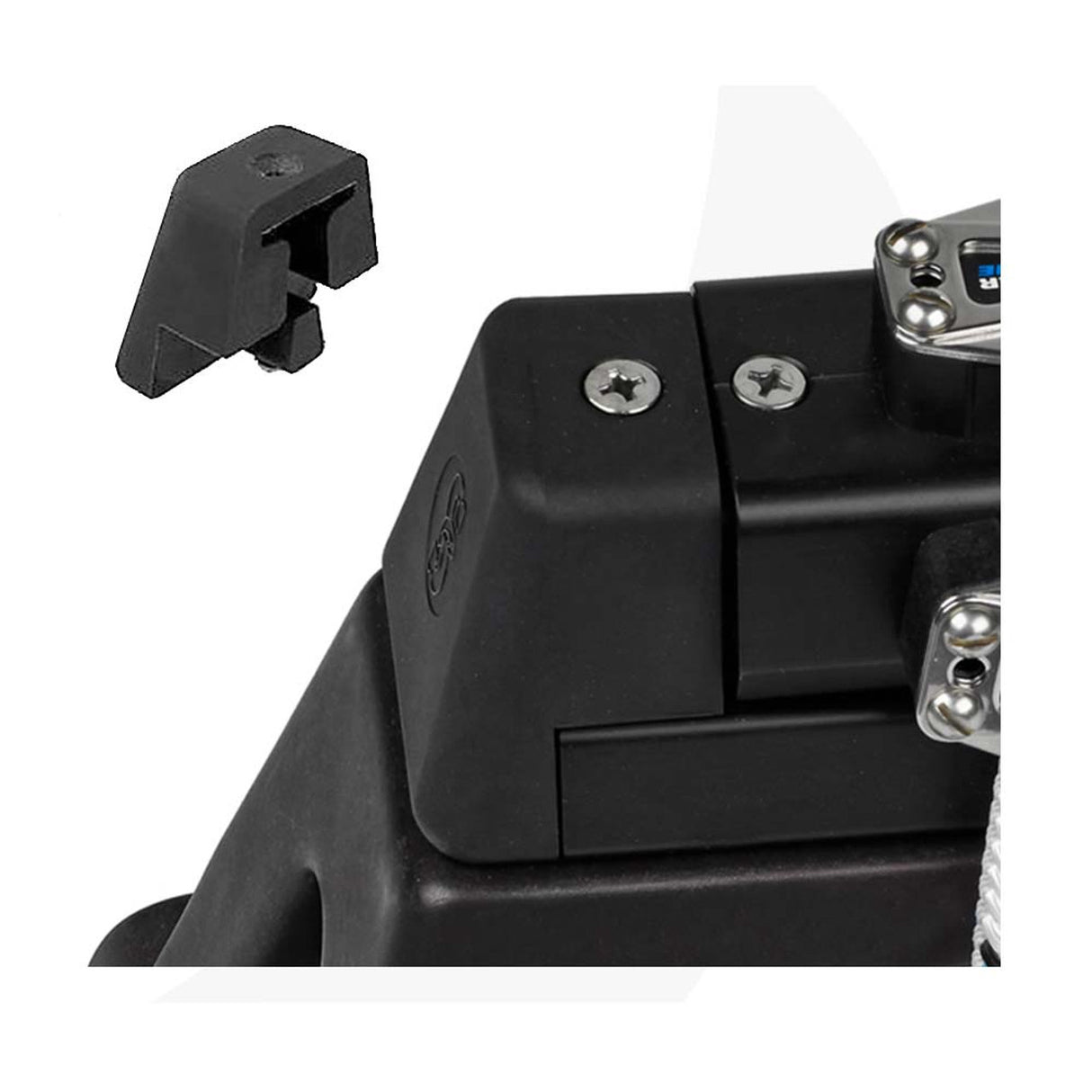 Schaefer End Stop, 1 1/2"(38mm) Bridge Traveler Track