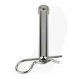 Schaefer Gudgeon Pin w/ Clip, J/24 Type, 1/2"(13mm)