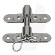 Schaefer Gudgeon Strap And Pin Assembly, J/24