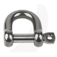 Schaefer D Shackle, 3/8"(10mm) Pin