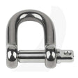 Schaefer D Shackle, 1/4"(6mm) Pin