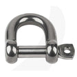 Schaefer D Shackle, 3/8"(10mm) Pin SCH93-18