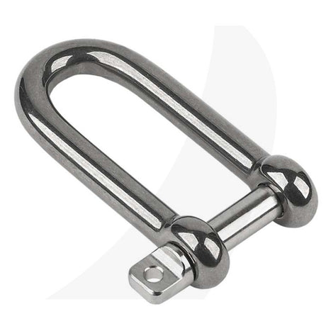Schaefer Long D Shackle, 3/16"(5mm) Pin