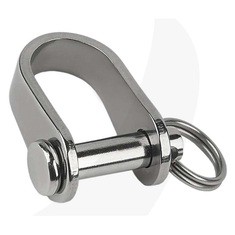 Schaefer Stamped D Shackle, 1/4"(6mm) Pin