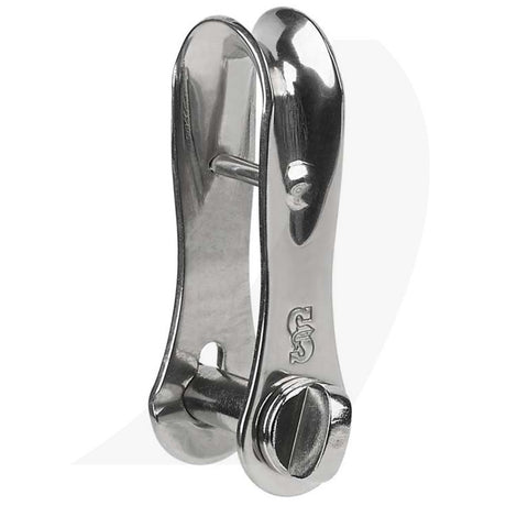 Schaefer Halyard Shackle, Non-Retainer, 1/4"(6mm) Pin