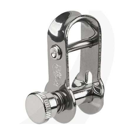 Schaefer Halyard Shackle, Short Retainer, 1/4"(6mm) Pin