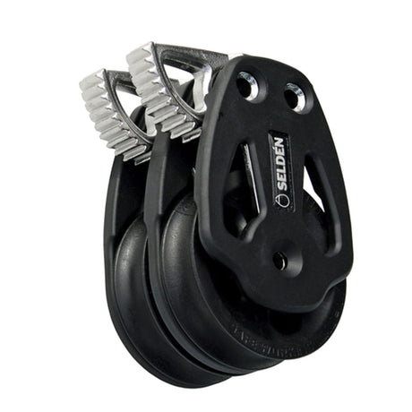 Selden Plain Bearing Block 80 Cheek Double Q-Lock - Counter Clockwise