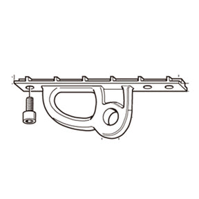 Selden Kicker Slider T32/180, dia. 16