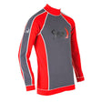 Sea Ultra Warm Youth L/S Winter top Grey / Red