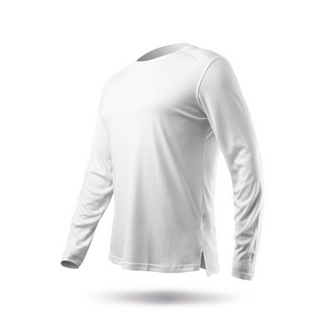 Zhik Mens UVActive Long Sleeve Top - White