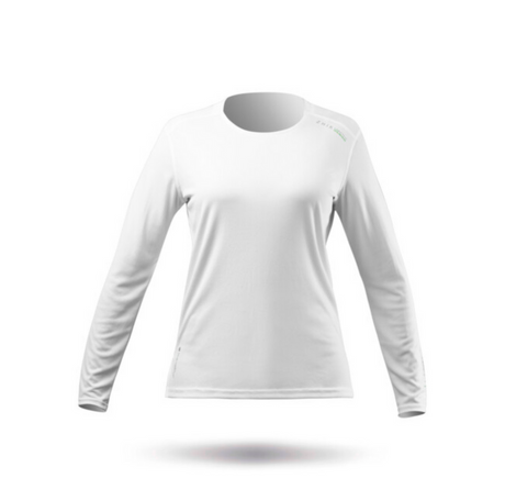 Zhik Womens UVActive Long Sleeve Top - White